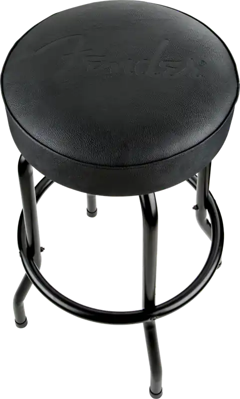 Fender Fender Embossed Black Logo Barstool - 30‘‘ Vente Directe