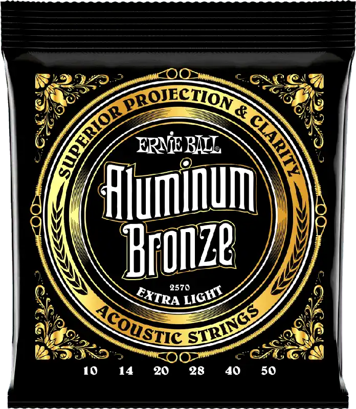 Bon Marché Ernie Ball 2570 Acoustiques Aluminium Bronze Extra light 10/50
