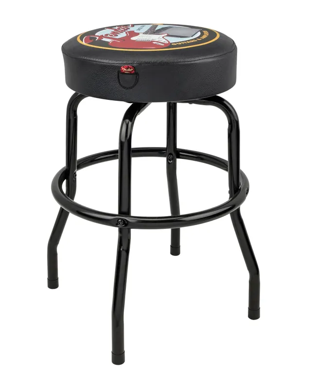 Fender Guitars & Amps Pick Holder Barstool, 25‘‘ Marque