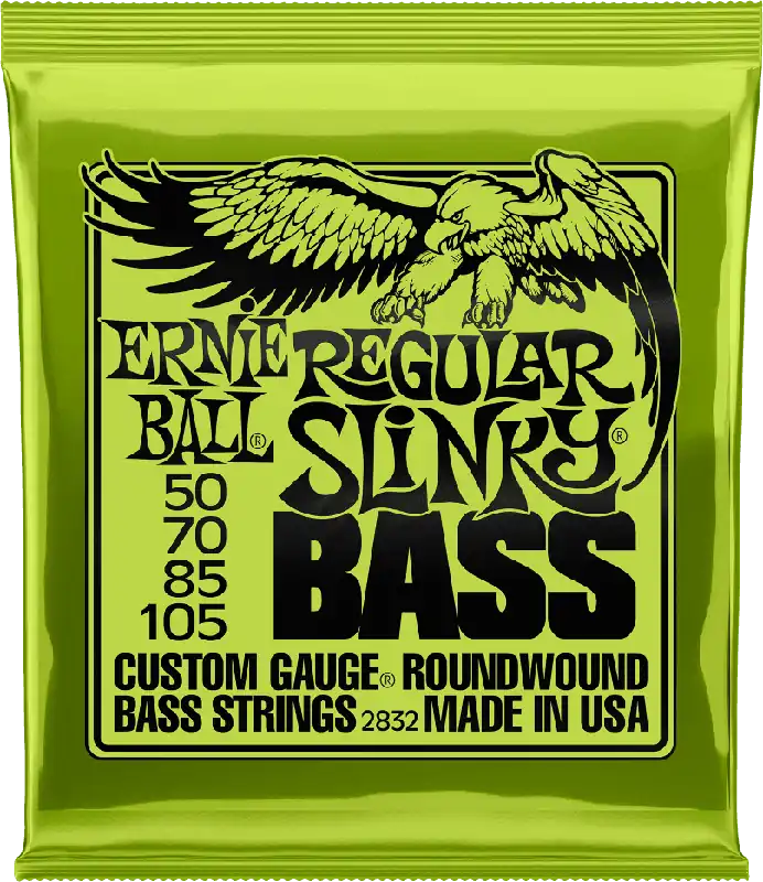 Ernie Ball 2832 BASSES Slinky Nickel Wound Regular slinky 50/105 Bon Plan