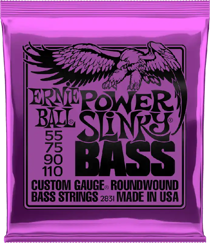 Commander Vite Ernie Ball 2831 BASSES Slinky Nickel Wound Power slinky 55/110