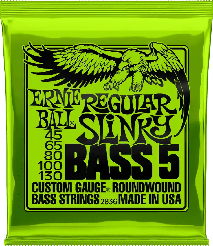 Remise Ernie Ball 2836 BASSES Slinky Nickel Wound Regular slinky /5c 45/130