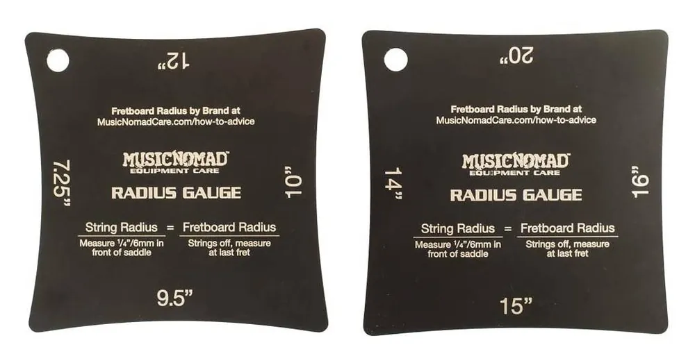 Music Nomad Precision String Radius Gauge (2-Pack) Soldes