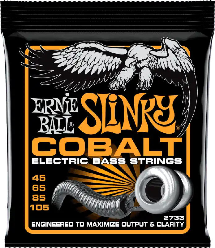 Ernie Ball 2733 Basses Slinky Cobalt Hybrid slinky 45/105 Livraison Express