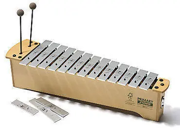 Sonor Orff Soprano Metallophone, 16 Bars C2-A3 w/ SCH 5 Prix Choc