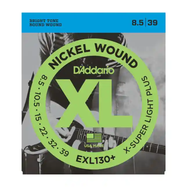 D‘Addario NICKEL Extra Super Light Plus, 8.5-39 Dernière Chance