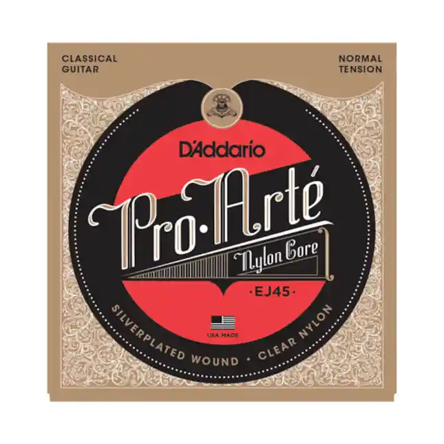 D‘Addario Cordes en nylon pour guitare classique D‘Addario Pro-Arte EJ45, Normal Commander Vite