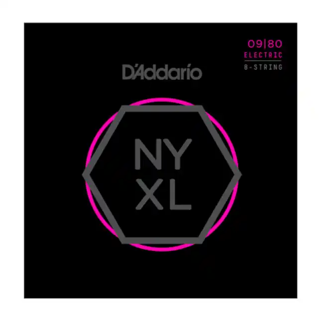 D‘Addario 8 cordes D‘Addario NYXL0980 filet nickel, Super Light, 09-80 Soldes