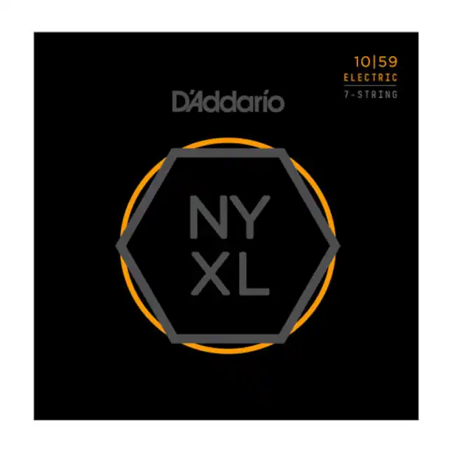 Vente Flash D‘Addario Nickel Wound 7-String Regular Light, 10-59