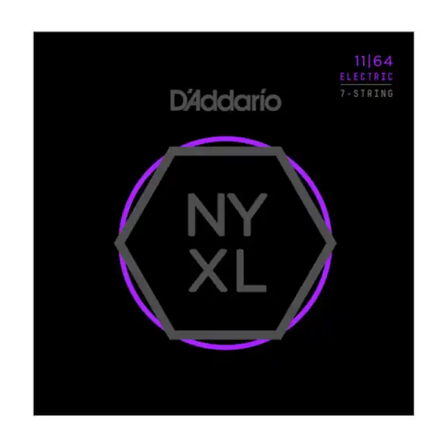 D‘Addario Nickel Wound 7-String Medium, 11-64 Dernière Chance