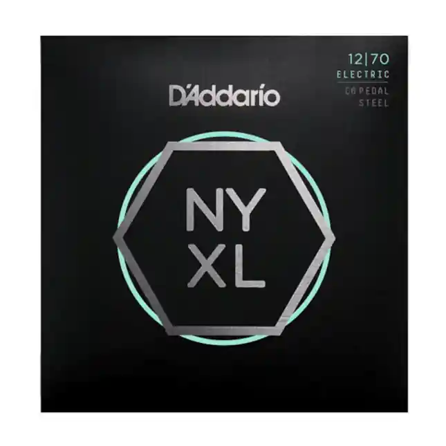 D‘Addario Cordes pour guitare C6 Pedal Steel D‘Addario NYXL1270PS, filet nickel, Regular, 12-70 Commande En Gros