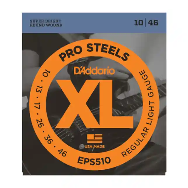 D‘Addario PROSTEELS Regular Light, 10-46 Produit De Marque