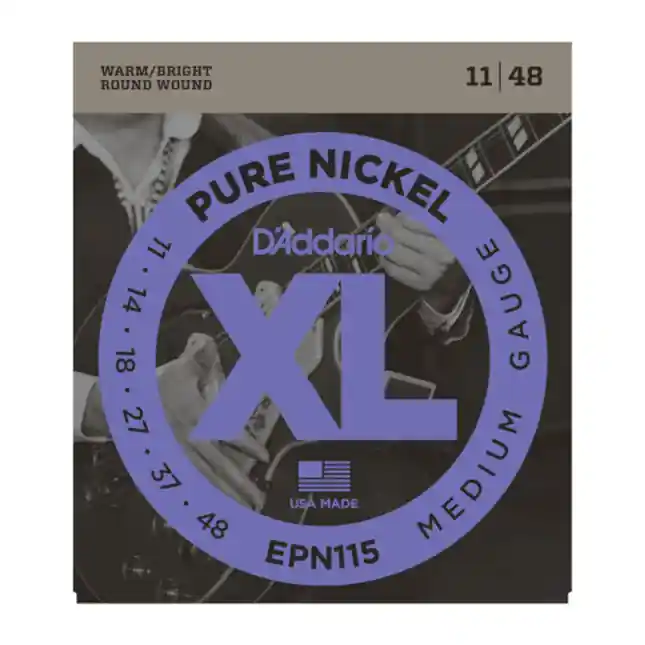 Marque D‘Addario Pure Nickel, Blues/Jazz Rock, 11-48