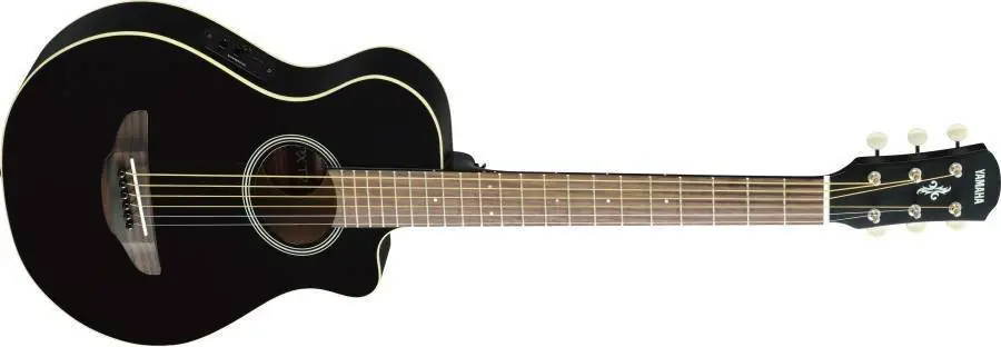 Commander Vite Yamaha 3/4 Size Acoustic/Electric Guitar - Black