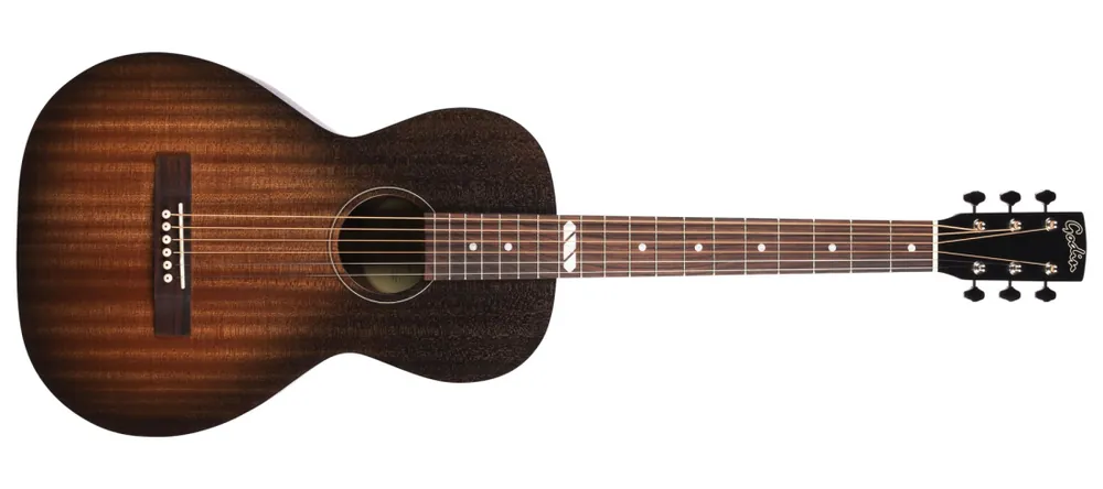 Produit De Marque Godin Guitars Mahogany Parlor Black Burst Acoustic/Electric Guitar