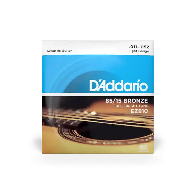 Seulement Aujourd'hui D‘Addario 85/15 Bronze Acoustic Guitar Strings, Light, 11-52