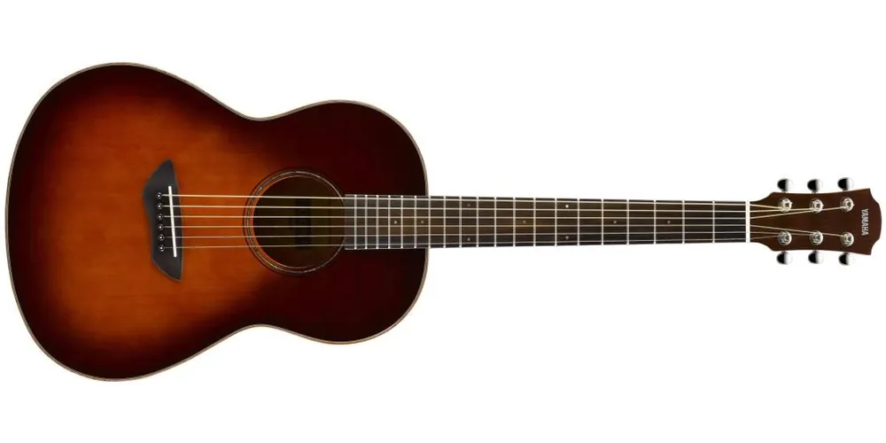 Solde Yamaha CSF3M All Solid Parlour Acoustic-Electric Guitar - Tobacco Brown Sunburst