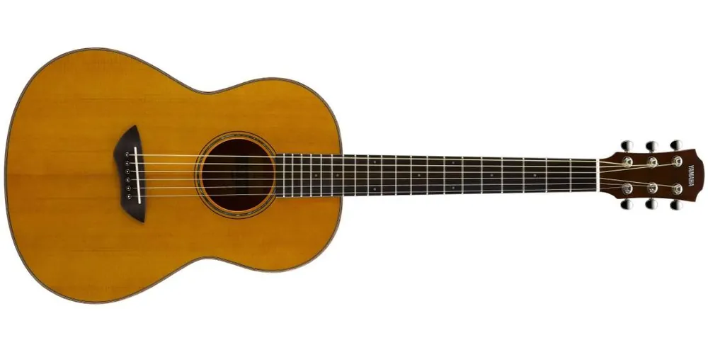 Yamaha CSF3M All Solid Parlour Acoustic-Electric Guitar - Vintage Natural Top Vente
