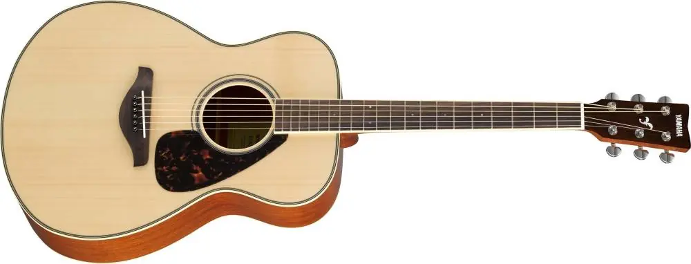 Pas Cher Yamaha Solid Spruce Top Acoustic Guitar - Small Body