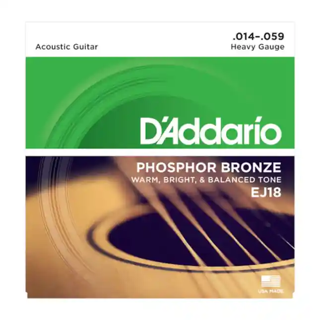 D‘Addario PHOSPHOR BRONZE Heavy 14-59 Haute Qualité