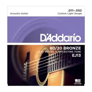 Promotion Saisonnière D‘Addario BRONZE Custom Light, 11-52