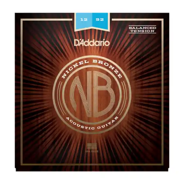 D‘Addario NICKEL BRONZE tension Balanced Light, 12-52 Achetez Aujourd'hui