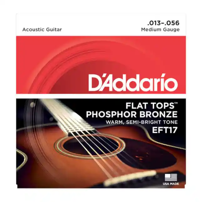 D‘Addario PHOSPHOR BRONZE filet supérieur plat guitare à résonateur, 13-56 Achetez Aujourd'hui