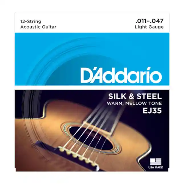 Promotion D‘Addario SOIE ET ACIER 12 cordes D‘Addario EJ35, 11-47