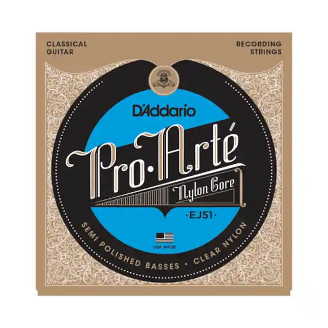 D‘Addario Pro-Arte EJ51, basses polies, Hard Bon Marché