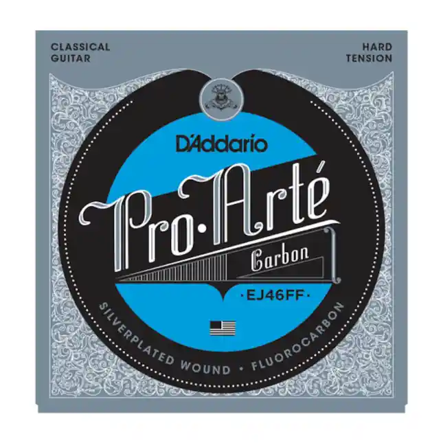 Acheter En Ligne D‘Addario Pro-Arté Carbon, Dynacore Basses, Hard Tension