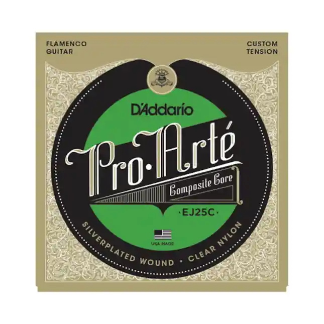 D‘Addario NYLON composite translucide pour guitare flamenco D‘Addario Pro-Arte EJ25C Prix Promo