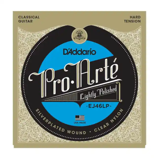 Prix Cassé D‘Addario Cordes composites pour guitare classique D‘Addario Pro-Arte EJ46LP, Hard
