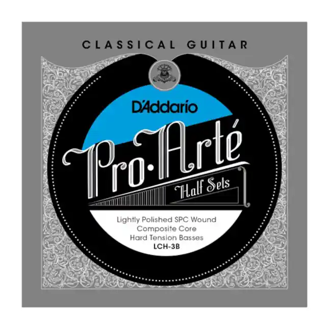 Authentique D‘Addario D‘Addario LCN-3B Jeu de 3 cordes basses pour Guitare Classique