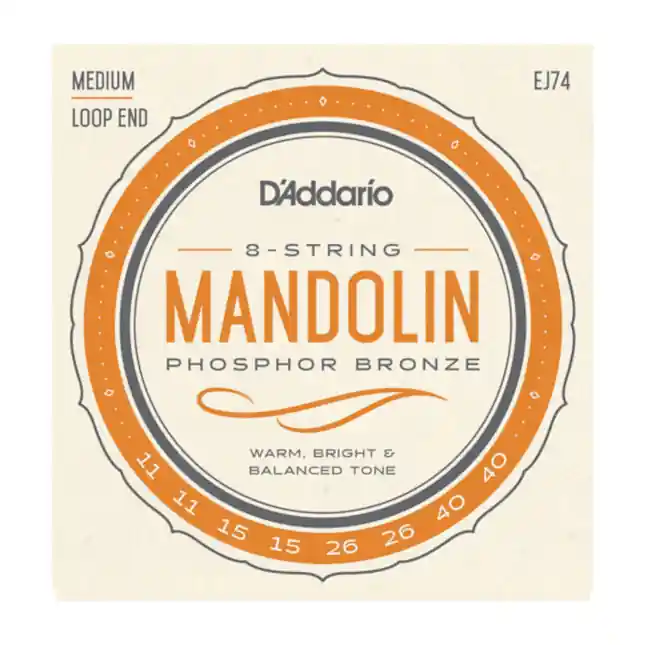 Dernière Chance D‘Addario MANDOLINE Phosphor Bronze, Medium, 11-40