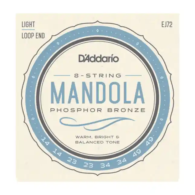 D‘Addario MANDOLINE BRONZE Light, 14-49 Offre Exclusive