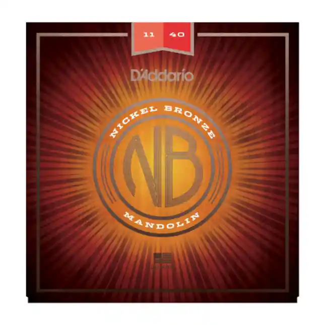 Paiement Sécurisé D‘Addario Cordes pour mandoline D‘Addario NBM1140 nickel bronze, Medium, 11-40