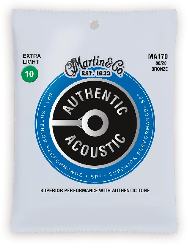 Martin & Co CORDES BRONZE Authentic, Extra Light, 80/20 - 10-47 Acheter En Ligne
