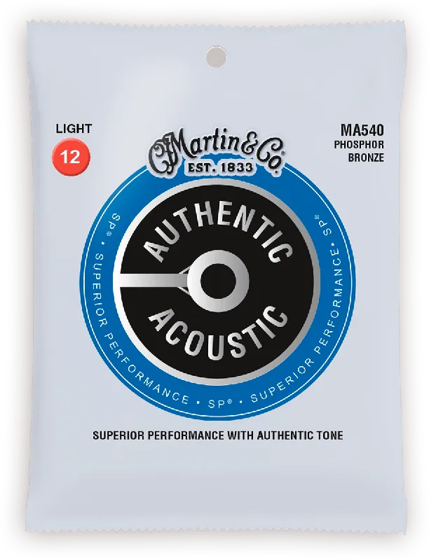 Martin & Co CORDES PHOSPHORE BRONZE - Authentic, Light, 92/8 - 12-54 Super Prix