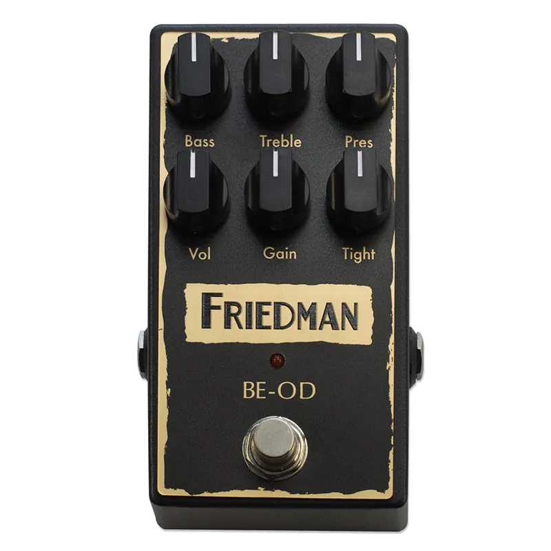 Promotion Friedman Amplification BE-OD Overdrive Pedal