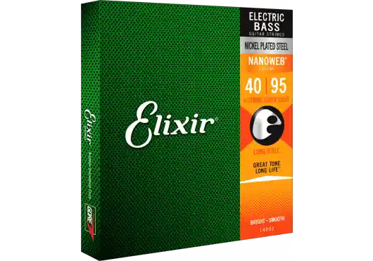 Elixir BASSES ELECTRIQUES NANOWEB NICKEL EXTRA LIGHT 40/95 Meilleur Choix
