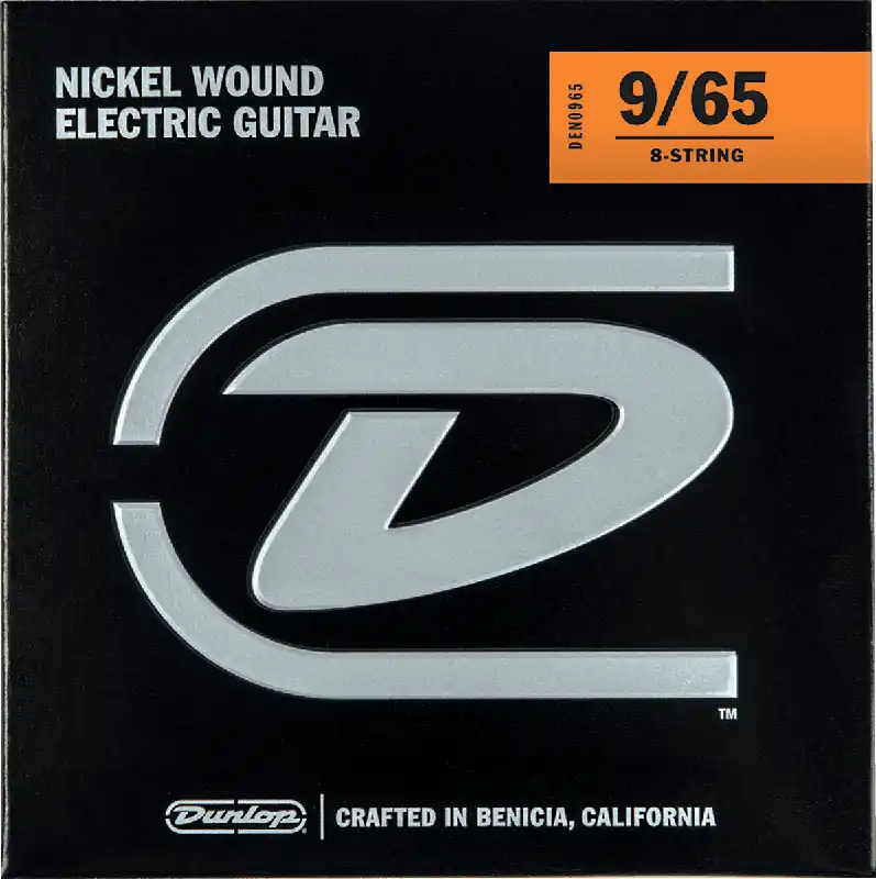 Promotion Dunlop DEN0965 Nickel Plated Steel Light 8 cordes 09-65