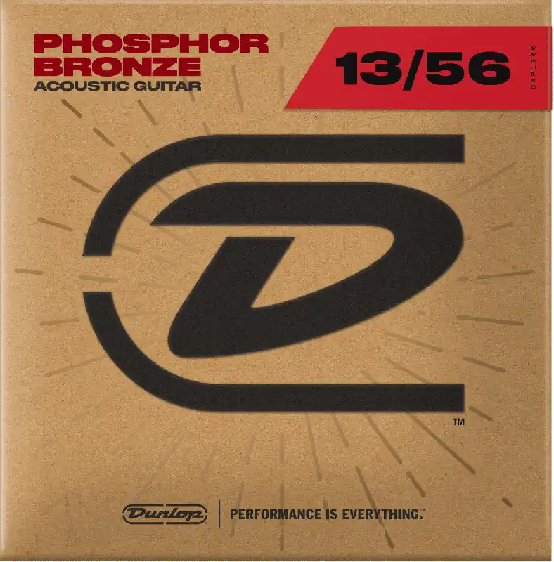 Dunlop DAP1356 Phosphor Bronze Medium 13/56 Affaire À Saisir