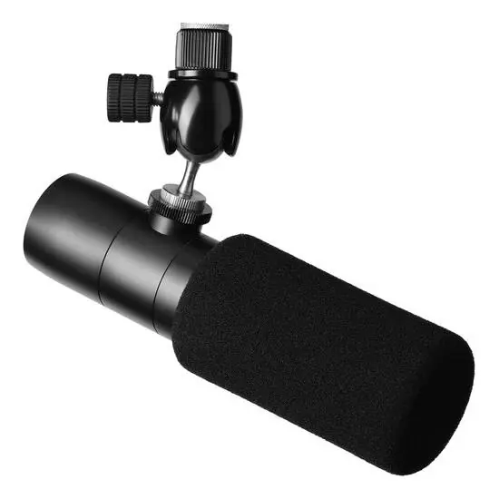 Offre Spéciale Earthworks ETHOS XLR Broadcasting Microphone - Matte Black