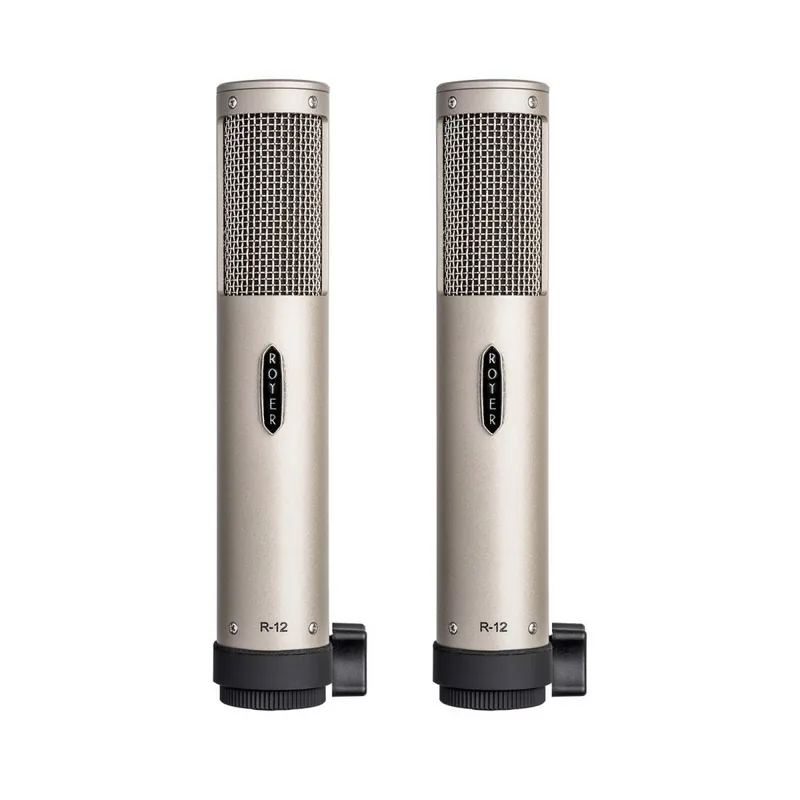 Commande En Gros Royer R-12 Active Ribbon Microphone - Matched Pair
