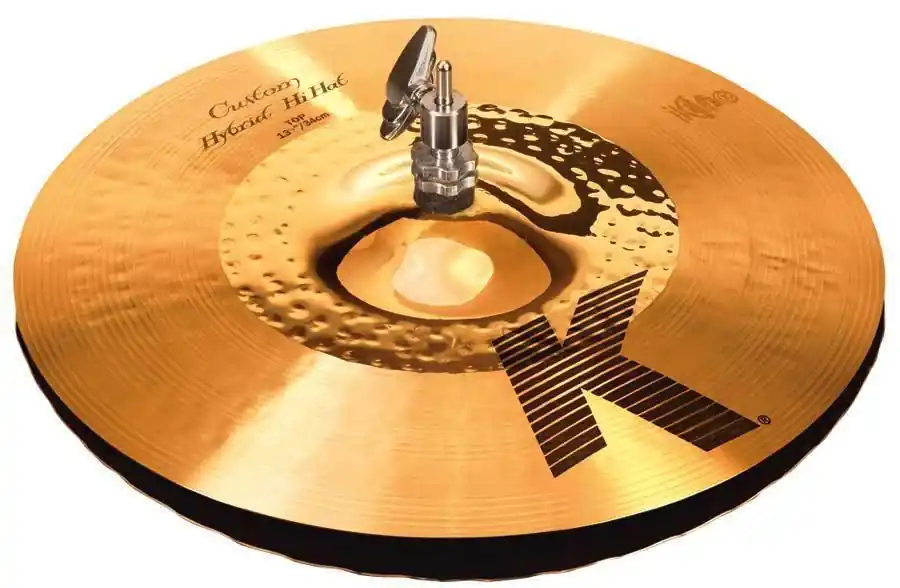 Zildjian K Custom Hybrid 14 Inch Hi-Hats Populaire