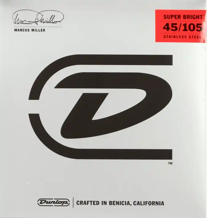 Acheter En Ligne Dunlop DBMMS45105 CORDES BASSES Marcus Miller SB Medium 45/105