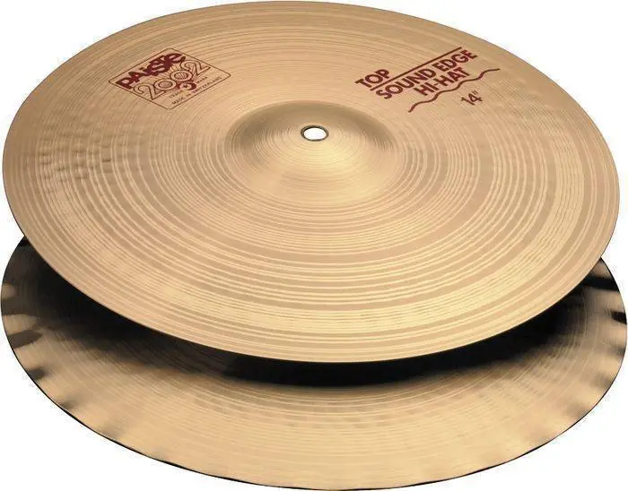 Paiste 2002 15 Inch Sound Edge Hi-Hats Expédié Aujourd'hui
