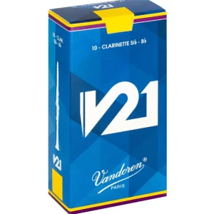Expédition Rapide Vandoren V21 Bb Clarinet Reeds (10/Box) - 3