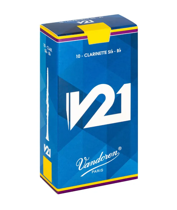 Expédition Rapide Vandoren V21 Bb Clarinet Reeds (10/Box) - 3