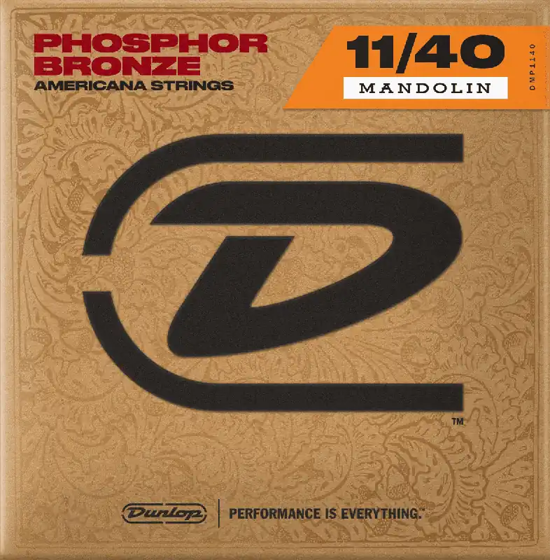 Dunlop DMP1140 Cordes Mandoline Medium Phosphor Bronze Vente Directe
